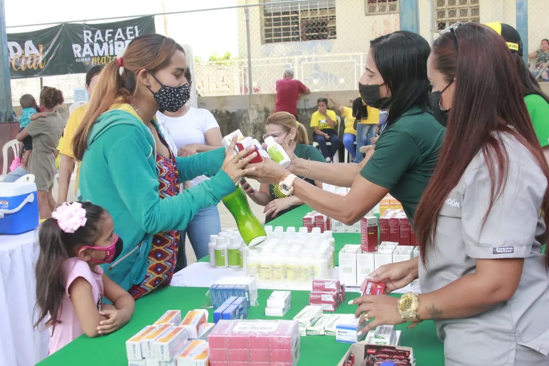 Megajornada Social de la Alcaldía de Maracaibo atiende a vecinos de Primero de Mayo