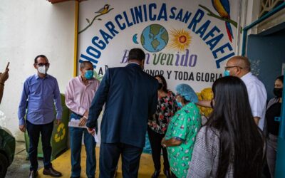 Alcalde Rafael Ramírez Colina  visitó el Hogar Clínica San Rafael