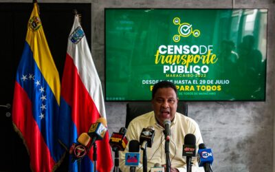 Alcaldía de Maracaibo realizará censo para el transporte público entre el 25 y 29 de julio