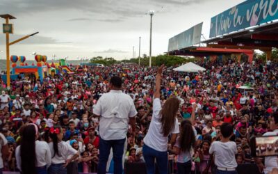 Con alegría y diversión los niños disfrutaron su día con las actividades organizadas por la Alcaldía de Maracaibo