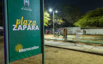 Remozada y recuperada entregó el alcalde Rafael Ramírez Colina la plaza Zapara en la parroquia Olegario Villalobos