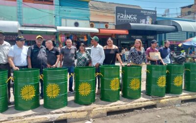 20 nuevas pipas para el depósito de desechos sólidos fueron distribuidas en el Casco Central de Maracaibo