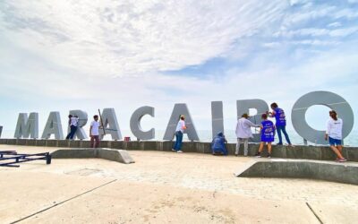 El arte y la cultura comienzan a lucirse en el “Maracaibo” de letras corpóreas de La Vereda