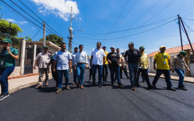 Culminado asfaltado en el corredor vial Los Estanques