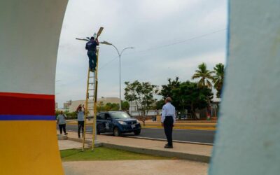 Instalan cámara de seguridad en el Maracaibo de letras corpóreas de La Vereda del Lago