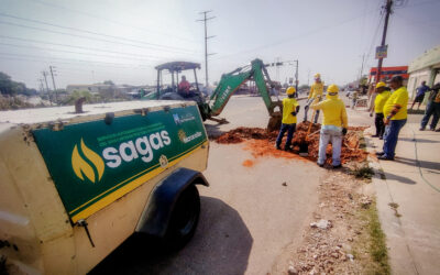 Vecinos de El Despertar se libran de la “pesadilla del tizne” con los trabajos de gas de la Alcaldía de Maracaibo