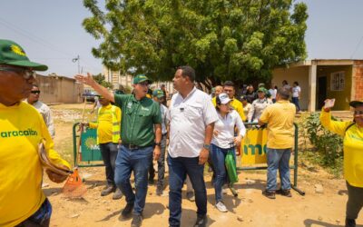 Más de 30 TON de desechos sólidos recolectados por la Alcaldía en la entrada principal de Villa Chiquinquirá