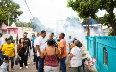 Más de 11 mil familias  marabinas beneficiadas con el Plan de Fumigación de la Alcaldía durante el primer trimestre del 2024