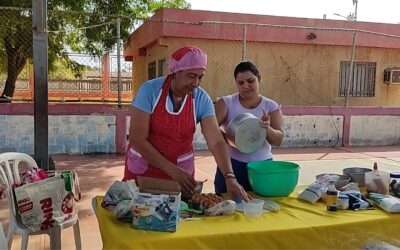 80 marabinos capacitados en la Feria del Conocimiento en Talleres de Medios de Vida realizada en Venancio Pulgar