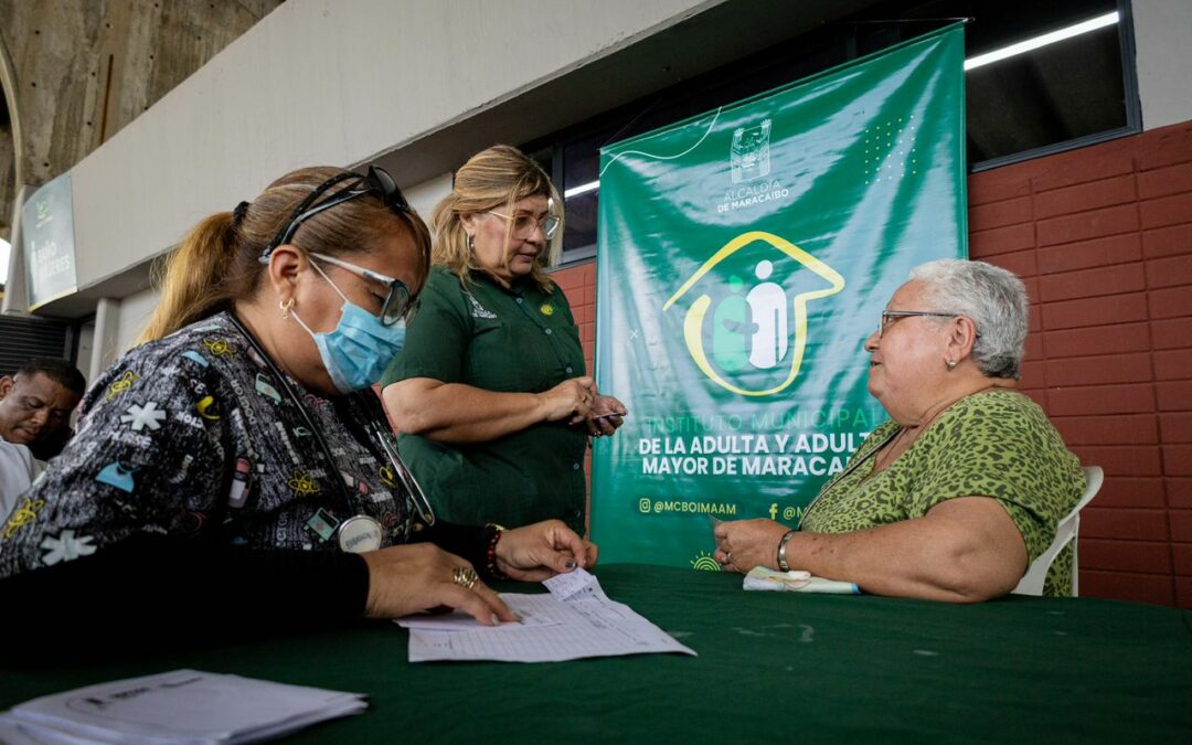 Más de 2 mil 960 adultos mayores están registrados en el censo de atención de la Alcaldía de Maracaibo