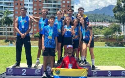 Atletas de la Alcaldía de Maracaibo ganan 20 medallas en el Festival de las Gacela Prix 2024 realizado en Colombia