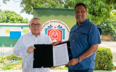 Alcaldía firma acuerdo educativo con Escuelas Arquidiocesanas