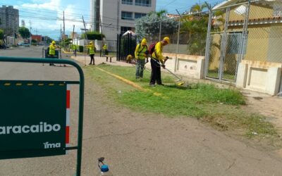 Arranca Plan de Desmalezamiento diario en corredores viales por una Maracaibo más limpia