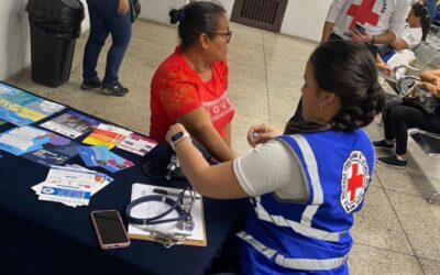 Punto de la Cruz Roja en el Terminal de Pasajeros contabiliza más de cinco mil usuarios atendido desde mayo 2023