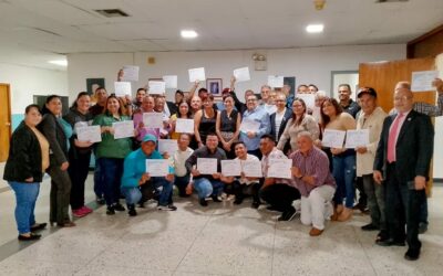 30 nuevos instructores de gaita del IMGRA se certifican en Taller de Formación Pedagógica dictado por la UNICA