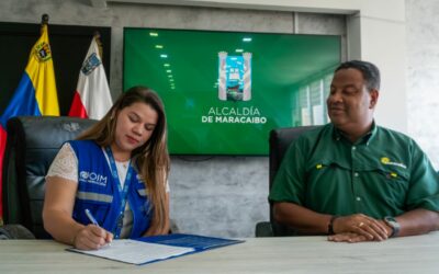 Alcaldía de Maracaibo y Organización Internacional para las Migraciones (OIM) firman convenio marco de cooperación institucional