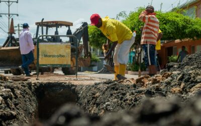 Alcaldía de Maracaibo sustituye en tiempo récord colector en la urbanización San Jacinto