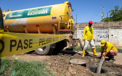 Barrio 24 de Septiembre se librará de ocho años de desbordes de aguas negras por sustitución de colectores de la Alcaldía de Maracaibo