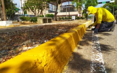 Restauración de la plaza El Ingeniero avanza en 90 % por parte de la Alcaldía de Maracaibo