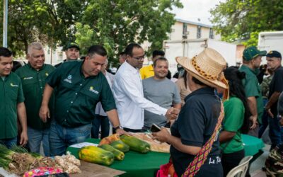 Alcalde encargado acompaña Feria Alimentaria del Sol número 54 del 2024