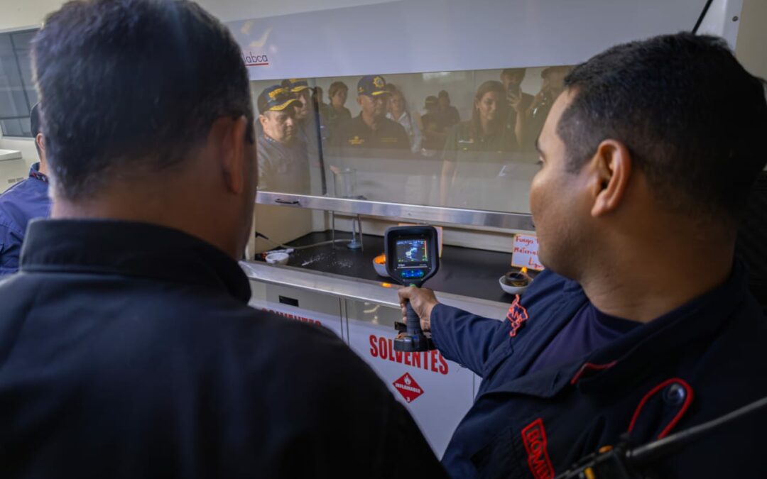 Bomberos de Maracaibo cuenta con el primer Laboratorio Técnico Científico de Investigación de Siniestros de Venezuela