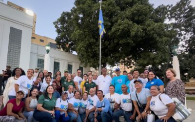 Maracaibo iza por segundo año consecutivo la bandera internacional de la comunidad sorda en la Plaza de la República