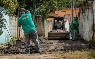 Alcaldía lleva soluciones de accesibilidad y vialidad al sector Cuevas del Humo