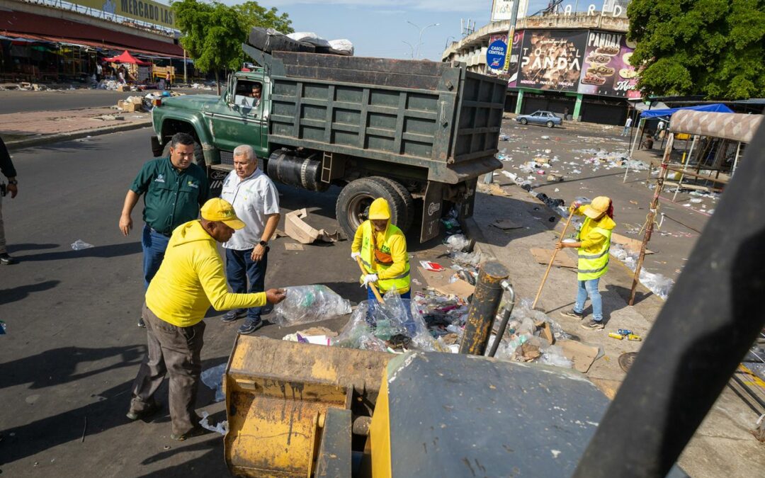 1.200 toneladas de desechos recolectó la Alcaldía de Maracaibo en operativo especial de limpieza y saneamiento por Navidad 2024