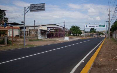 Comerciantes y transportistas de Lago Azul sobre el asfaltado de la avenida principal: «Le han devuelto la vida a este sector»