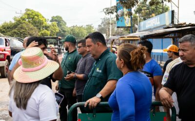 Patroleo y bacheo de la Alcaldía llega al corredor Vía Los Bucares al oeste de Maracaibo